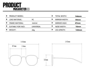 Anti Blue Light Glasses Square Frame  Women's Eyeglasses Frame Blue Blocking Gaming  Eyeglasses Vintage Men Spectacles