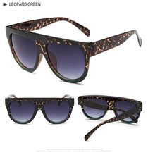 Load image into Gallery viewer, Oversized Women Sunglasses 2022 Shield Shape Luxy Design Big Frame Rivet Shades Sun glasses Woman UV400 sunglass zonnebril dames