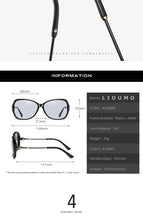 Load image into Gallery viewer, Fashion Design Photochromic Sunglasses For Women Polarized Travel Glasses Oversized Luxury Ladies Eyewear oculos de sol