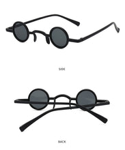 Load image into Gallery viewer, New Classic Retro Gothic Vampire Style Cool Sunglasses Women Small Round Frame SteamPunk Brand Design Sunglasses Oculos De Sol