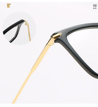 Load image into Gallery viewer, RBENN Lady Cat Eye Glasses Frames For Women Sexy Oversized Metal Frame Brand Designer Optical Eyeglasses Fashion Eyewear Female