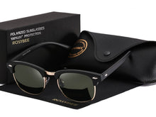 Load image into Gallery viewer, ROSYBEE UV400  Polarized Sunglasses men women Classic cool retro Sun glasses Coating  man Driving Shades fashion male oculos