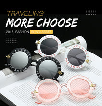Load image into Gallery viewer, Retro Round Sunglasses Women Luxury Brand Designer Bee Frame Circle Sun Glasses Fashion Female Eyewear Oculos De Sol