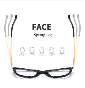 Oulylan Sexy Eyeglasses Frame Women Fashion Cat Eye Glasses Frames Transparent  Myopia Frame Female Optical Spectacles