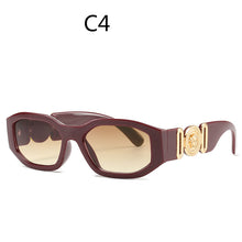 Load image into Gallery viewer, Fashion Sunglasses Brand Designer Lion Head Luxury Sun Glasses for Womens Retro UV400 Sunglass