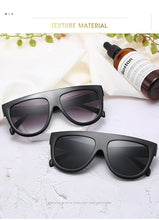 Load image into Gallery viewer, Oversized Women Sunglasses 2022 Shield Shape Luxy Design Big Frame Rivet Shades Sun glasses Woman UV400 sunglass zonnebril dames