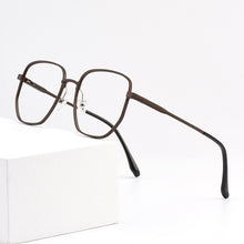 Load image into Gallery viewer, Gmei Optical Business Men Aluminum Magnesium Square Glasses Frame With Spring Hinges Brand Designer Spectacles Frames GF9008