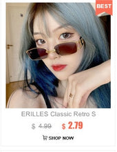 Load image into Gallery viewer, ERILLES Vintage Cat Eye Sunglasses Women Fashion Luxury Sexy Small Frame UV400 Sun Shades Glasses Female Oculos De Sol Feminino