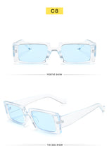 Load image into Gallery viewer, 2022 Fashion Square Sunglasses Women Designer Luxury Men/Women Cat Eye Sun Glasses Classic Vintage UV400 Outdoor Oculos De Sol