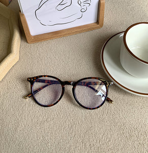 Glasses Frames Women Men Eye Glasses Blue Light Blocking Glasses Round Reading Computer Glasses Anti Blue Light