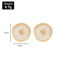 Carica l&#39;immagine nel visualizzatore di Gallery, Simple Stars Moon Necklaces Fashion Europen Alloy Oil Drop Women Long Heart Round Golden Pendant Necklace Jewelry For Girls