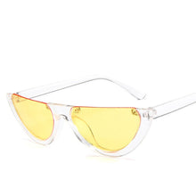 Load image into Gallery viewer, Half Frame Women Sunglasses Cat Eye Trend Designer Brand Retro Black Frame Glasses Semi-rimless Oculos De Sol