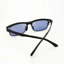 Load image into Gallery viewer, Half Frame Glasses Matte Black Men&#39;s and Women&#39;s Ultra Light Ultem  Magnets Set Eyeglasses Mirror  Driving Polarized Sunglasses