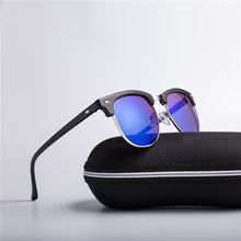 Load image into Gallery viewer, Half Metal  Sunglasses Men/Women Brand Designer Retro Rivet High Quality Lens Classic Sun Glasses Female Oculos UV400