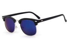 Load image into Gallery viewer, Half Metal  Sunglasses Men/Women Brand Designer Retro Rivet High Quality Lens Classic Sun Glasses Female Oculos UV400