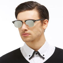 Load image into Gallery viewer, Half Metal  Sunglasses Men/Women Brand Designer Retro Rivet High Quality Lens Classic Sun Glasses Female Oculos UV400