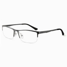 Load image into Gallery viewer, Half Rim Aluminum-Magnesium Alloy Frame Glassses For Man and Woman UpBusiness Style Optical Spectacles