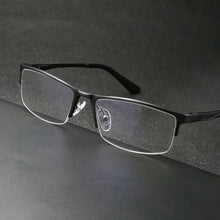 Load image into Gallery viewer, Half Rim Aluminum-Magnesium Alloy Frame Glassses For Man and Woman UpBusiness Style Optical Spectacles