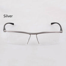 Load image into Gallery viewer, Half rim Glasses Titanium Eyeglasses Frame Men Optical Frame Reading Clear lens Computer Myopia Frame suit Prescription Eyewear