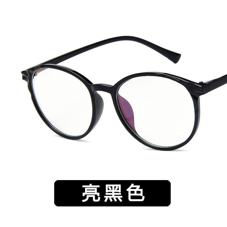 Han edition retro irregular transparent glass frame 2406 polygon frames students joker the flat lens