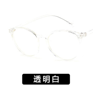 Han edition retro irregular transparent glass frame 2406 polygon frames students joker the flat lens
