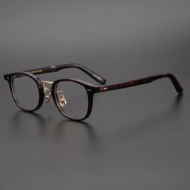 Hand Made  Acetate Eyewear Men Vintage Square Optical Glasses Frame Women Myopia Prescription Eyeglasses JUDY