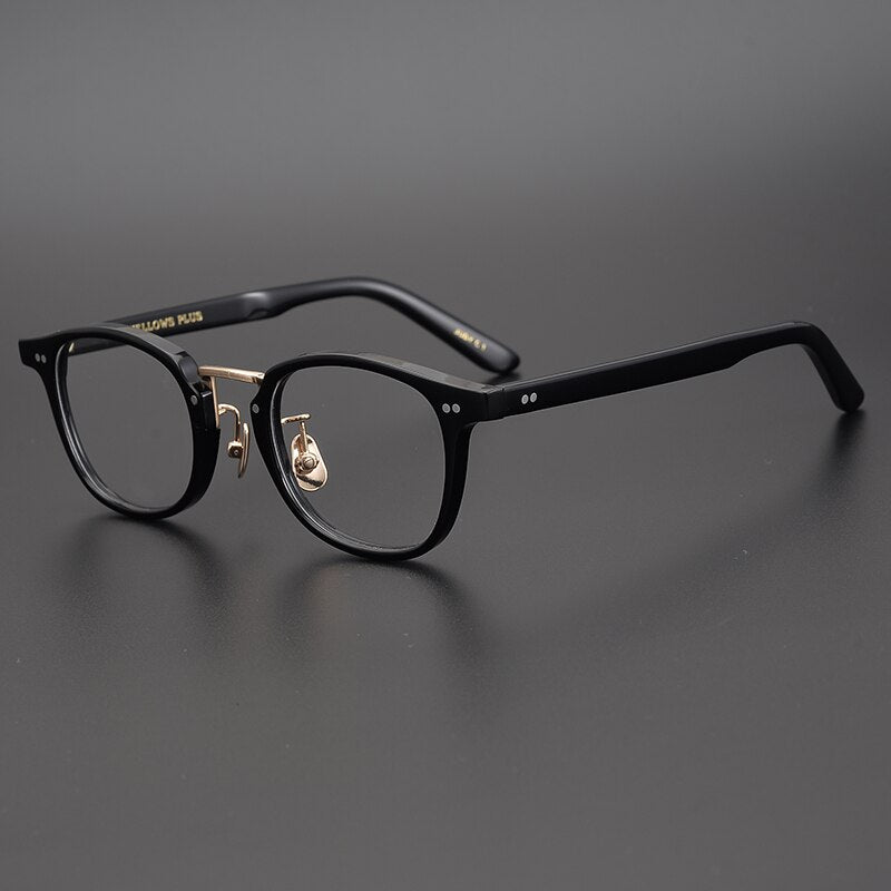 Hand Made  Acetate Eyewear Men Vintage Square Optical Glasses Frame Women Myopia Prescription Eyeglasses JUDY