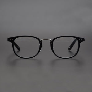 Hand Made  Acetate Eyewear Men Vintage Square Optical Glasses Frame Women Myopia Prescription Eyeglasses JUDY