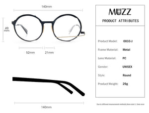 Hand Made Metals Optical Eyeglasses Retro Japan Men Myopia Prescription Glasses Frame Personality Women  Eyewear