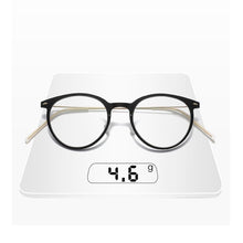 Load image into Gallery viewer, Hand-made Glasses Frame Denmark Brand Ultralight Men Women Myopia Prescription Round Eyeglasses Screwless Blue Light Gafas 6537