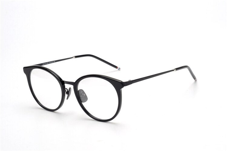 Hand-made Retro Metal frame TB911 eyeglasses glasses frame myopia reading eye glasses with original package eyewear Oculos