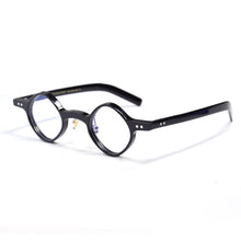 Load image into Gallery viewer, Handmade Acetate Small Polygonal Glasses Frame For Men  Eyewearing For Woman Full Black Decoration Spectacles Transparent