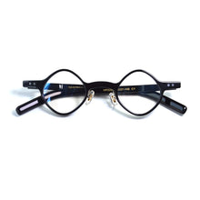 Load image into Gallery viewer, Handmade Acetate Small Polygonal Glasses Frame For Men  Eyewearing For Woman Full Black Decoration Spectacles Transparent