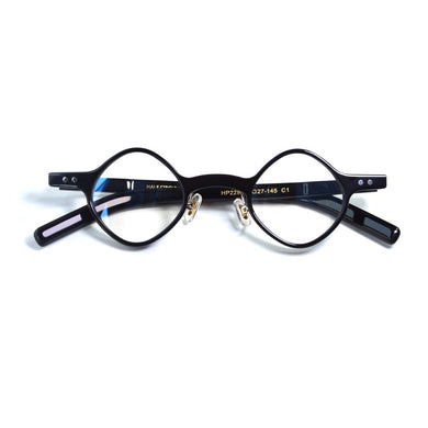 Handmade Acetate Small Polygonal Glasses Frame For Men  Eyewearing For Woman Full Black Decoration Spectacles Transparent