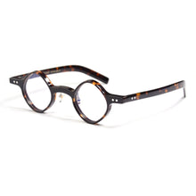 Load image into Gallery viewer, Handmade Acetate Small Polygonal Glasses Frame For Men  Eyewearing For Woman Full Black Decoration Spectacles Transparent