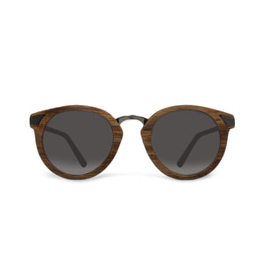 Handmade African Rosewood Sunglasses Cat Eye Wood Frame Women Men Polarized Sun Glasses