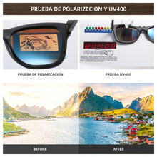 Carica l'immagine nel visualizzatore di Gallery, Occhiali da sole con montatura in legno di bambù nero fatti a mano per donna Uomo Occhiali da sole polarizzati vintage in legno di bambù 