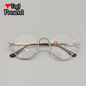 Handmade Lolita Sister Sweet Japanese Harajuku Girl's round Frame Cherry Blossom Star Moon Fairy Rabbit  Round  glasses