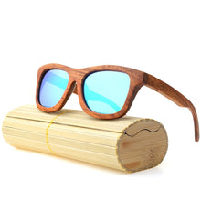 Load image into Gallery viewer, Handmade Polarized Pear Wood Sunglasses Anti-glare Reflective Lens Classic Handcrafted Wooden Vintage Eyewear for Men Women