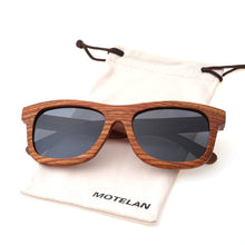 Load image into Gallery viewer, Handmade Polarized Pear Wood Sunglasses Anti-glare Reflective Lens Classic Handcrafted Wooden Vintage Eyewear for Men Women