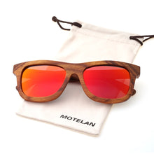 Load image into Gallery viewer, Handmade Polarized Pear Wood Sunglasses Anti-glare Reflective Lens Classic Handcrafted Wooden Vintage Eyewear for Men Women