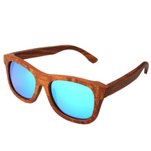 Load image into Gallery viewer, Handmade Polarized Pear Wood Sunglasses Anti-glare Reflective Lens Classic Handcrafted Wooden Vintage Eyewear for Men Women