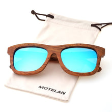 Load image into Gallery viewer, Handmade Polarized Pear Wood Sunglasses Anti-glare Reflective Lens Classic Handcrafted Wooden Vintage Eyewear for Men Women
