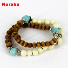 Carica l'immagine nel visualizzatore di Gallery, Braccialetti in ceramica con fascino unico fatto a mano Gioielli eleganti di moda per braccialetto da donna BR-01 