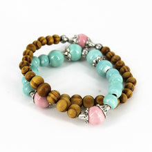 Carica l'immagine nel visualizzatore di Gallery, Braccialetti in ceramica con fascino unico fatto a mano Gioielli eleganti di moda per braccialetto da donna BR-01 