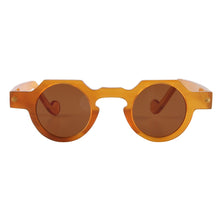 Carica l&#39;immagine nel visualizzatore di Gallery, Handmade Wide Round Coffee Horn Optical Reading Glasses Spectacle Eyeglasses Eyewear Frame Sunglasses
