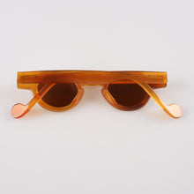 Carica l&#39;immagine nel visualizzatore di Gallery, Handmade Wide Round Coffee Horn Optical Reading Glasses Spectacle Eyeglasses Eyewear Frame Sunglasses