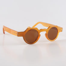 Carica l&#39;immagine nel visualizzatore di Gallery, Handmade Wide Round Coffee Horn Optical Reading Glasses Spectacle Eyeglasses Eyewear Frame Sunglasses