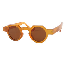 Carica l&#39;immagine nel visualizzatore di Gallery, Handmade Wide Round Coffee Horn Optical Reading Glasses Spectacle Eyeglasses Eyewear Frame Sunglasses