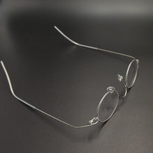 Load image into Gallery viewer, Handmade custom vintage oval diameter 38*32mm small round frame prescription glasses for men and women retro optical reading